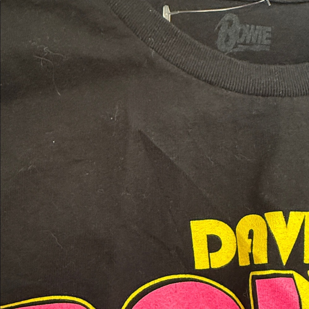 Merch Traffic Size 2X David Bowie Cotton Graphic T-Shirt in Black from Nordstrom - Picture 12 of 12